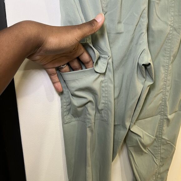 Yogalicious Mint Green Trekki Commuter Outdoor Cargo Joggers Size Medium - Picture 6 of 8